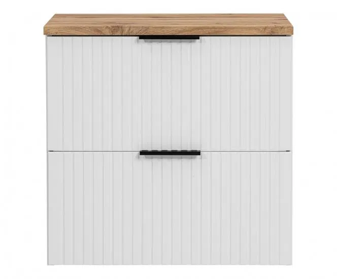 Kúpeľňová skrinka ADEL WHITE 60 cm + doska